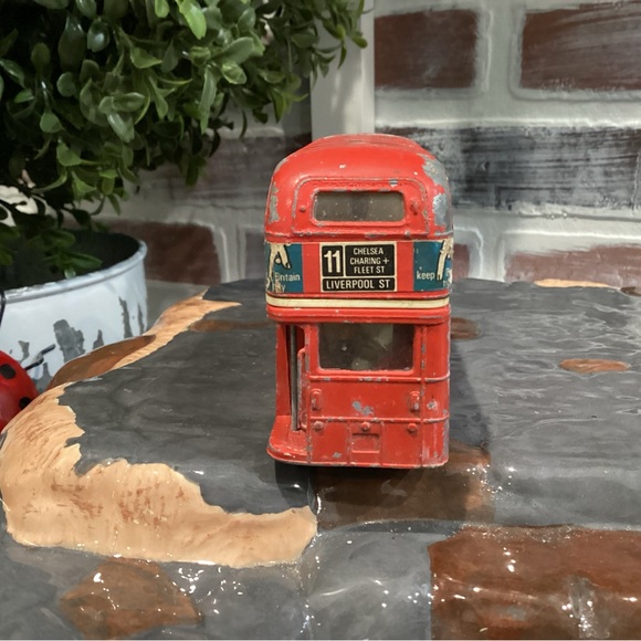 Vintage Corgi Diecast London Transporter Double Decker Bus - Collectible - Picture 11 of 13